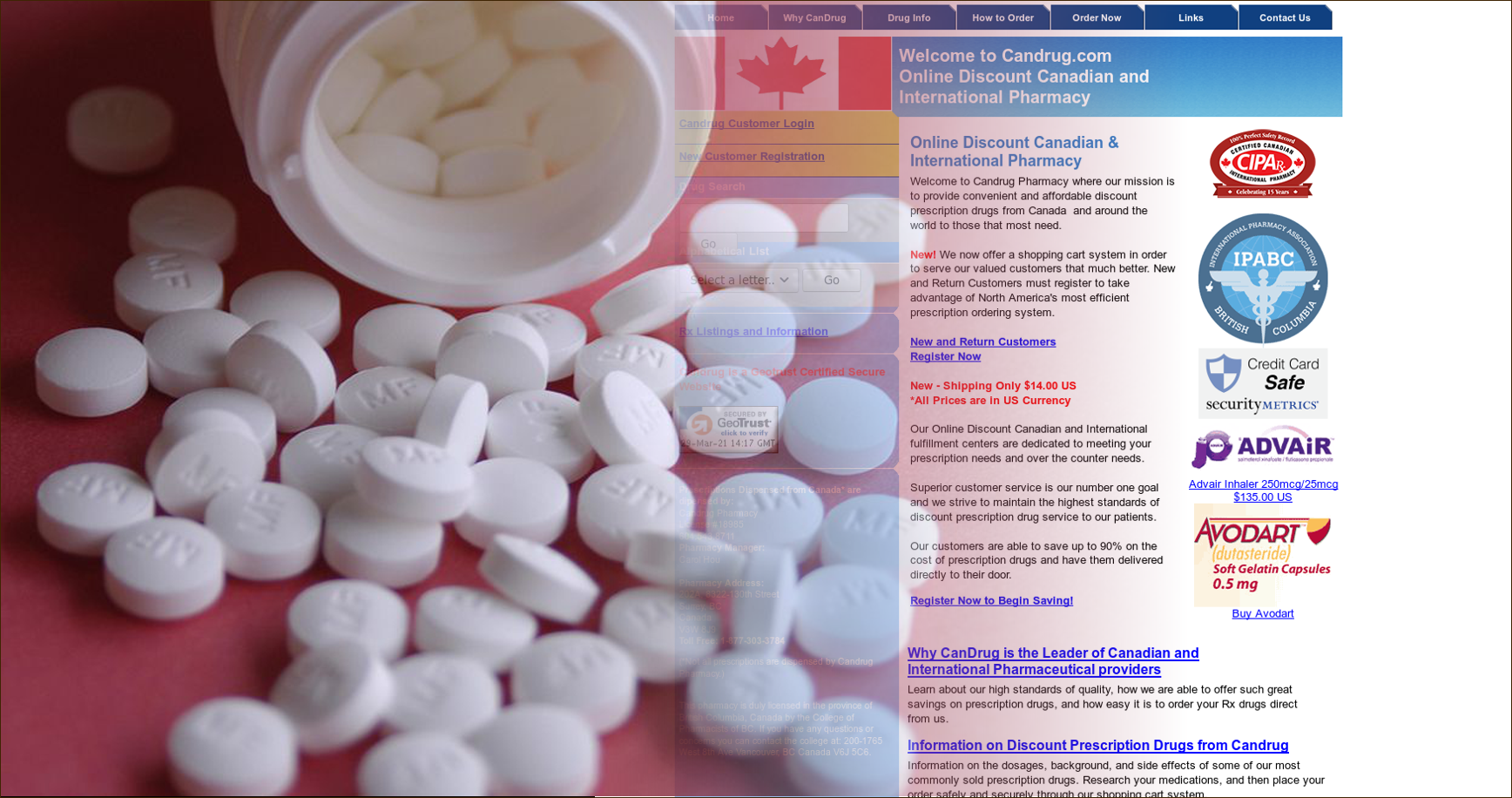 Reliable Rx Pharmacy Review An Online Pharmacy With Retroactive Discounts For Its Customers